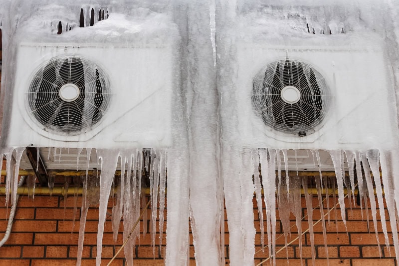 Why Air Conditioners Freeze Up. Frzen AC units.