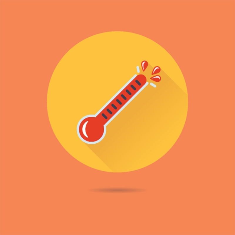 Cartoon Thermometer